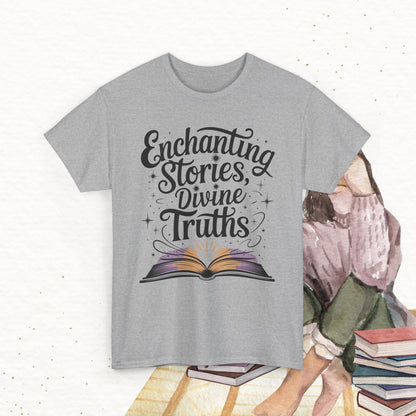 Spellbinding Story Cotton Tshirts