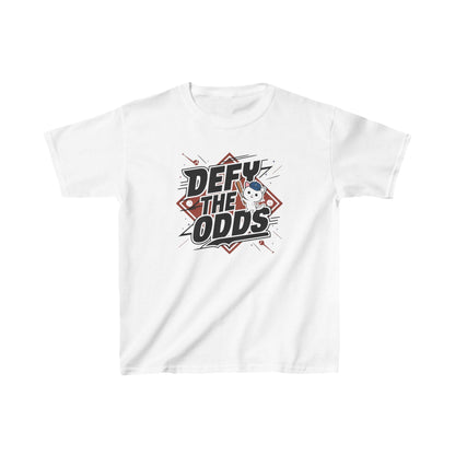 Defy The Odds Heavy Cotton Kids T-Shirt