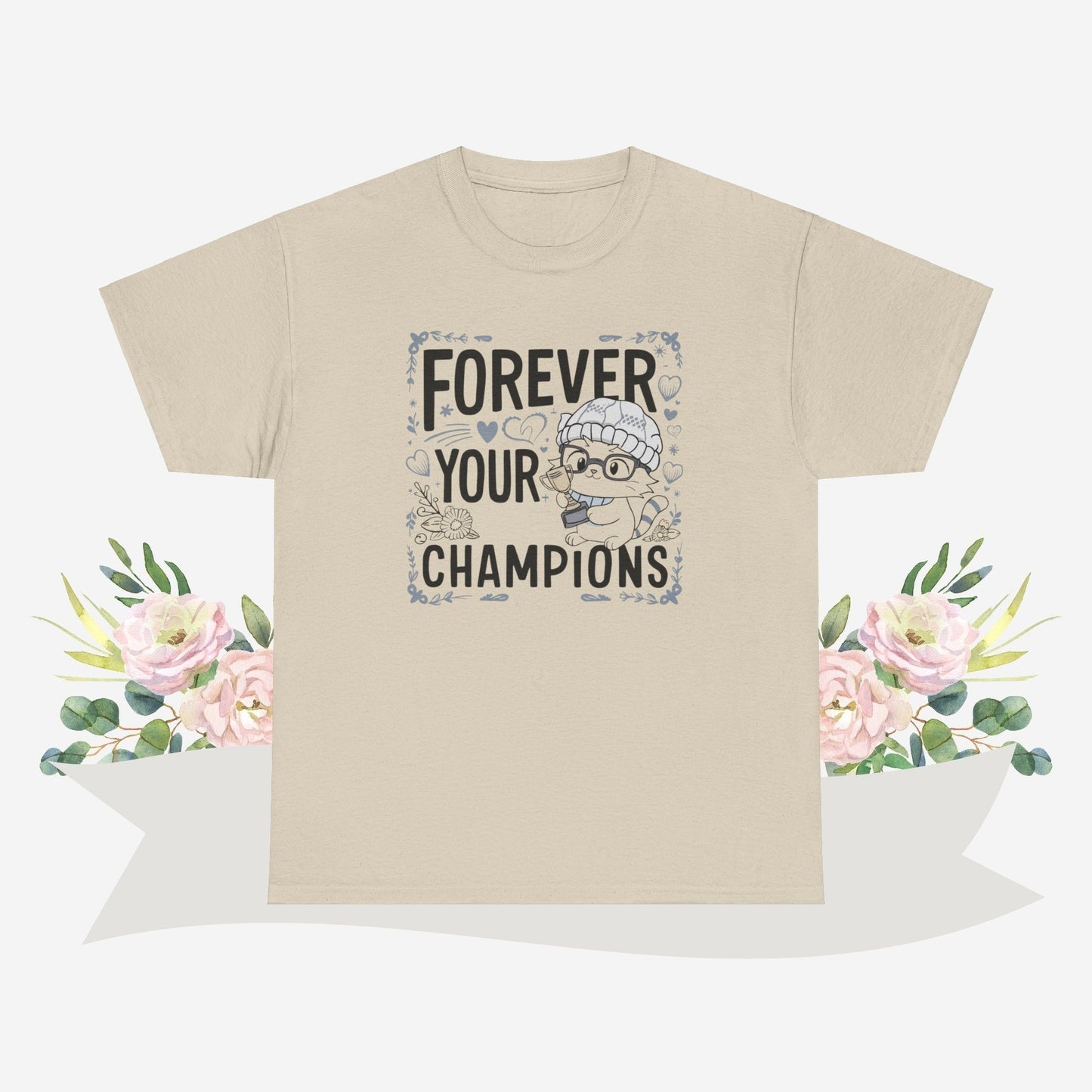 Forever Your Champion  Grandma Cotton Tshirt