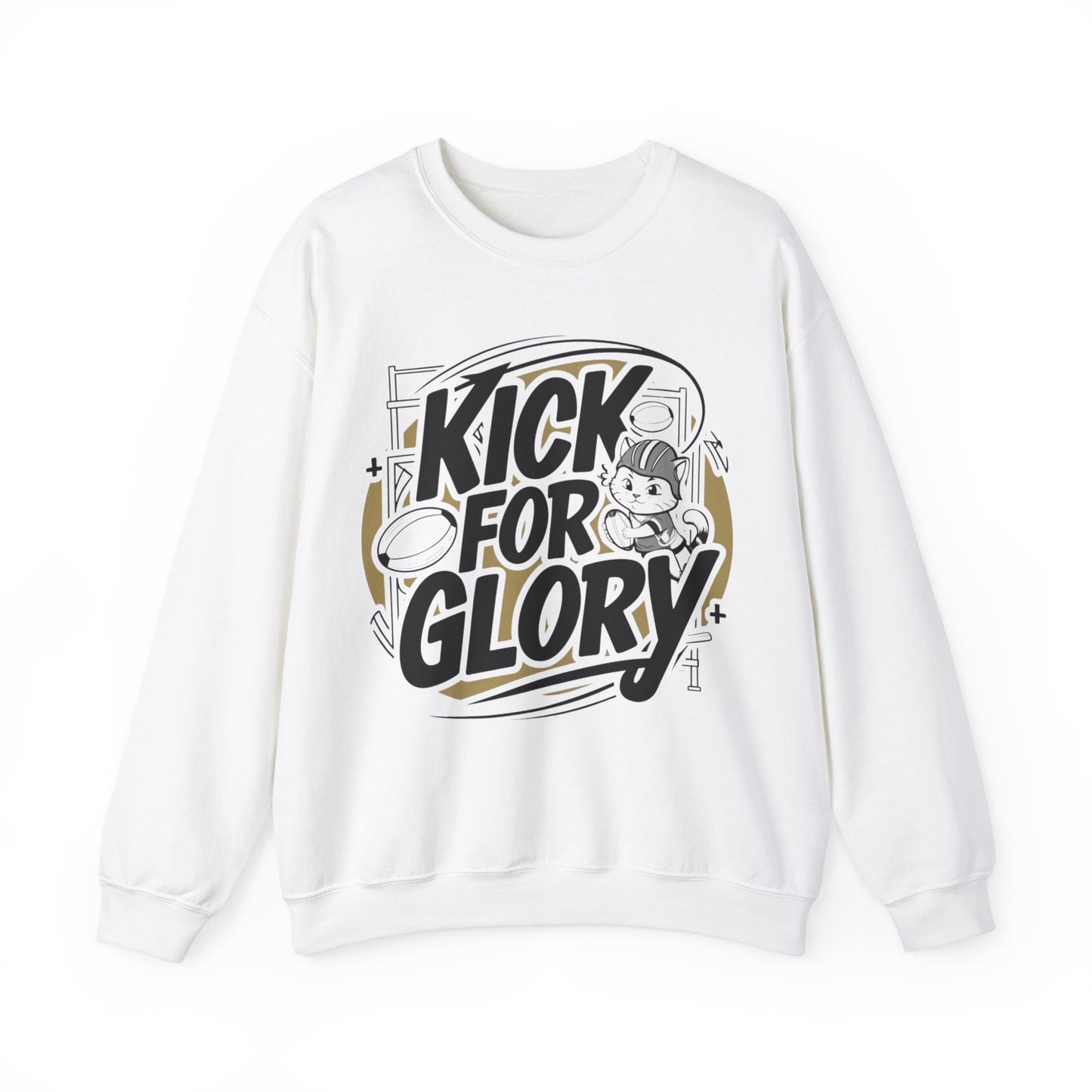 Kick For Glory Ultra Cotton Crewneck Sweatshirts