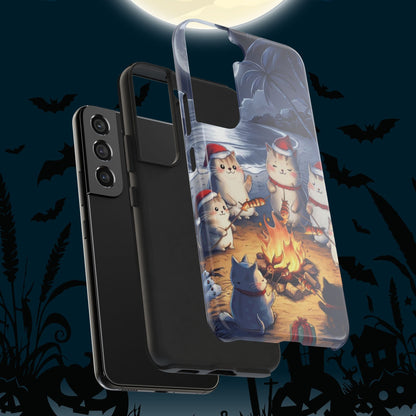 Meowmas Magic Tough Case