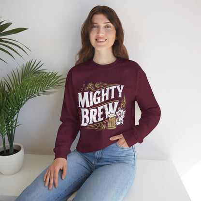 Mighty Brew Ultra Cotton Crewneck Sweatshirt