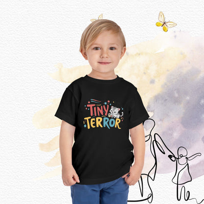 Tinny Terror Toddler Cotton Kids T-Shirts