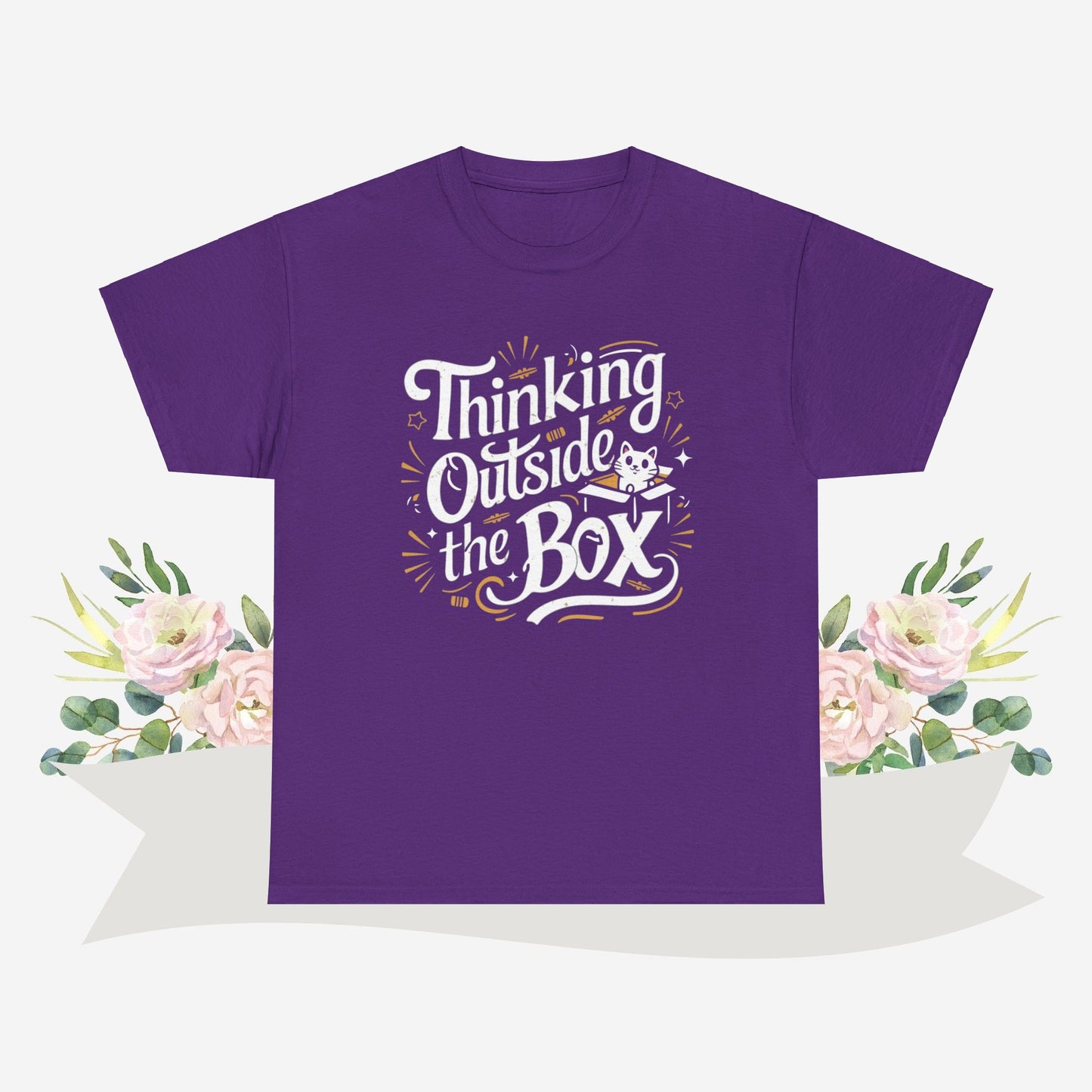 Thinking Out of Box Cotton Tshirt