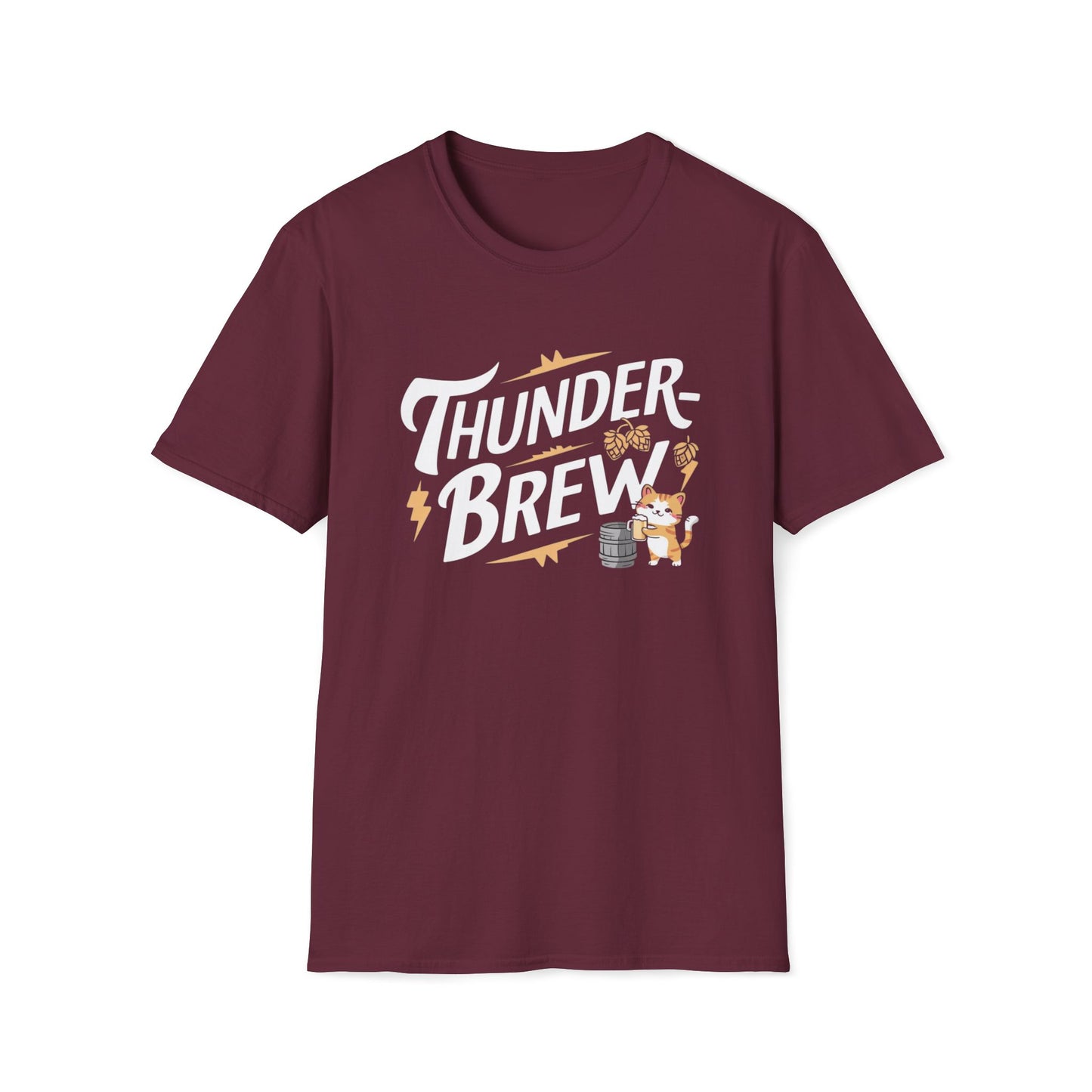 Thunder Brew Cotton Men Tshirt