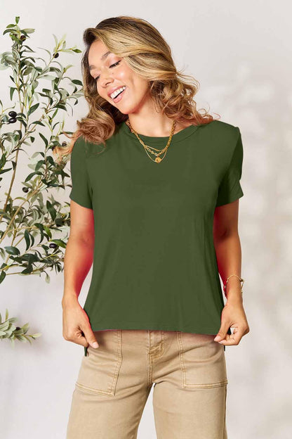 Round Neck Short Sleeve T-Shirt