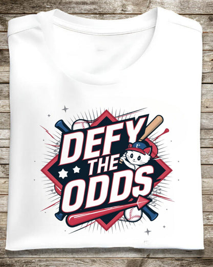 Defy The Odds Cotton Men Tshirt