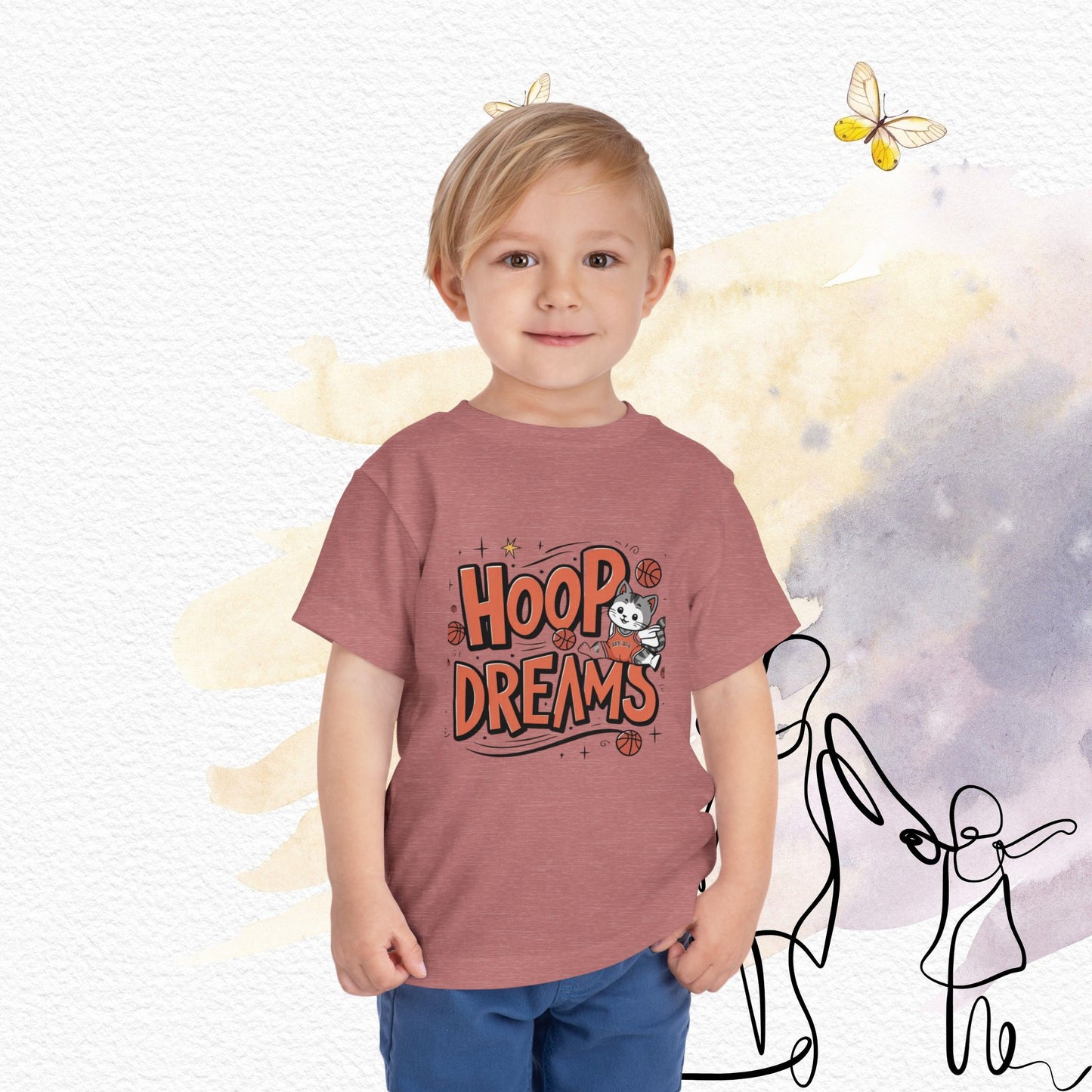 Hoops Dream Toddler Cotton T-Shirt