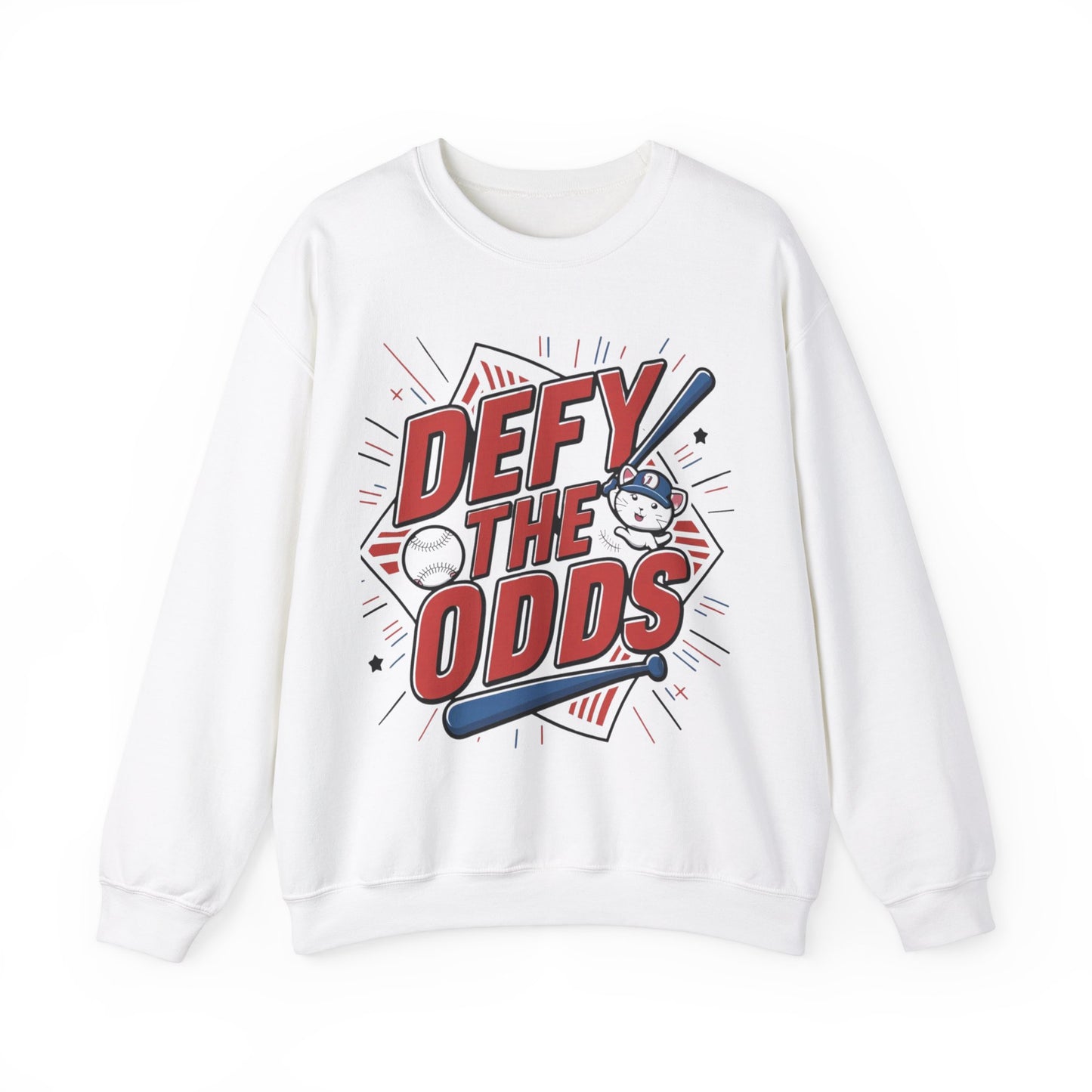 Defy The Odds Ultra Cotton Crewneck Sweatshirt