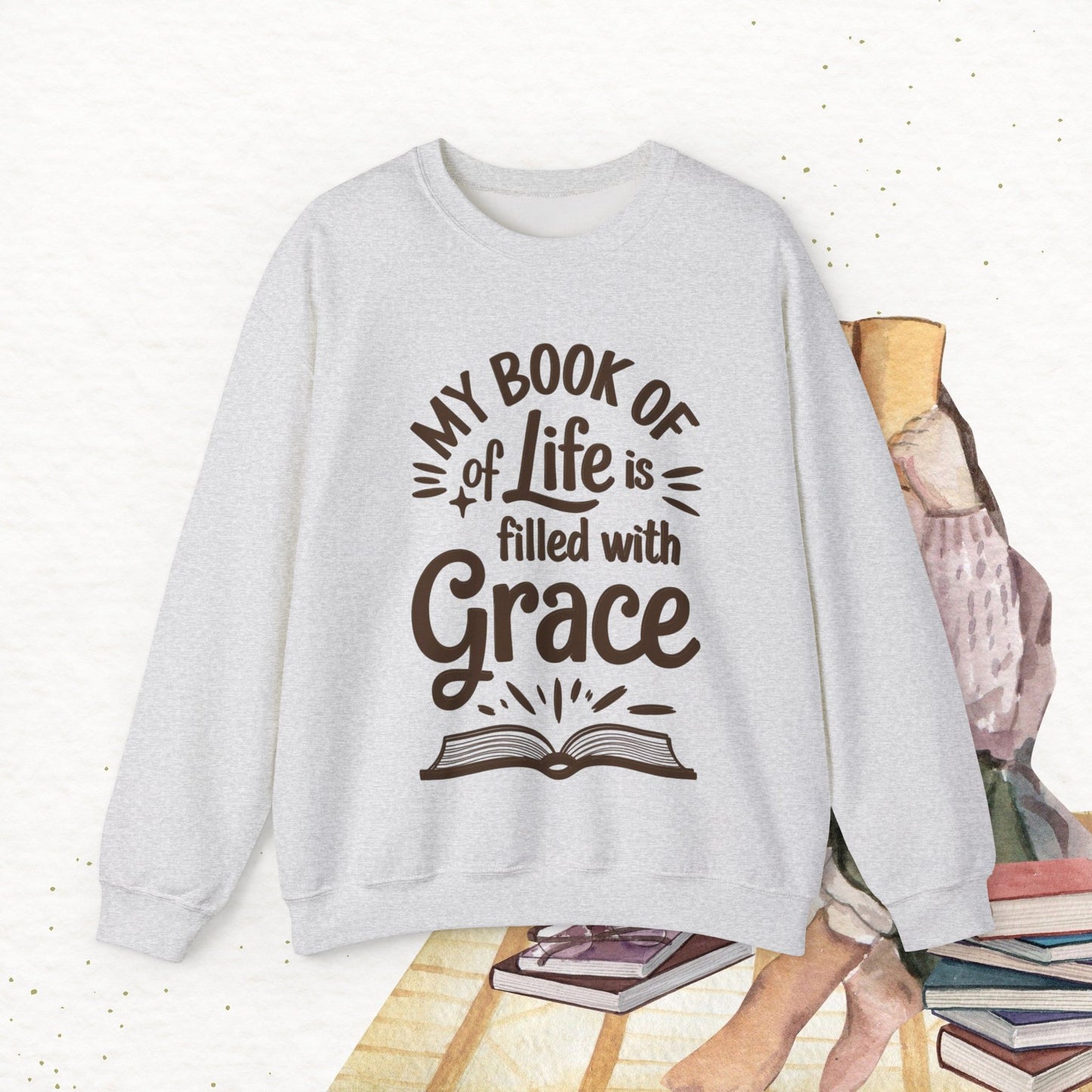 Potion Pages Ultra Cotton Crewneck Sweatshirt