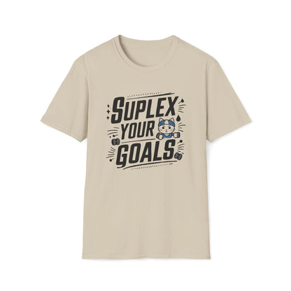 Suplex Your Goals Cotton Men Tshirt