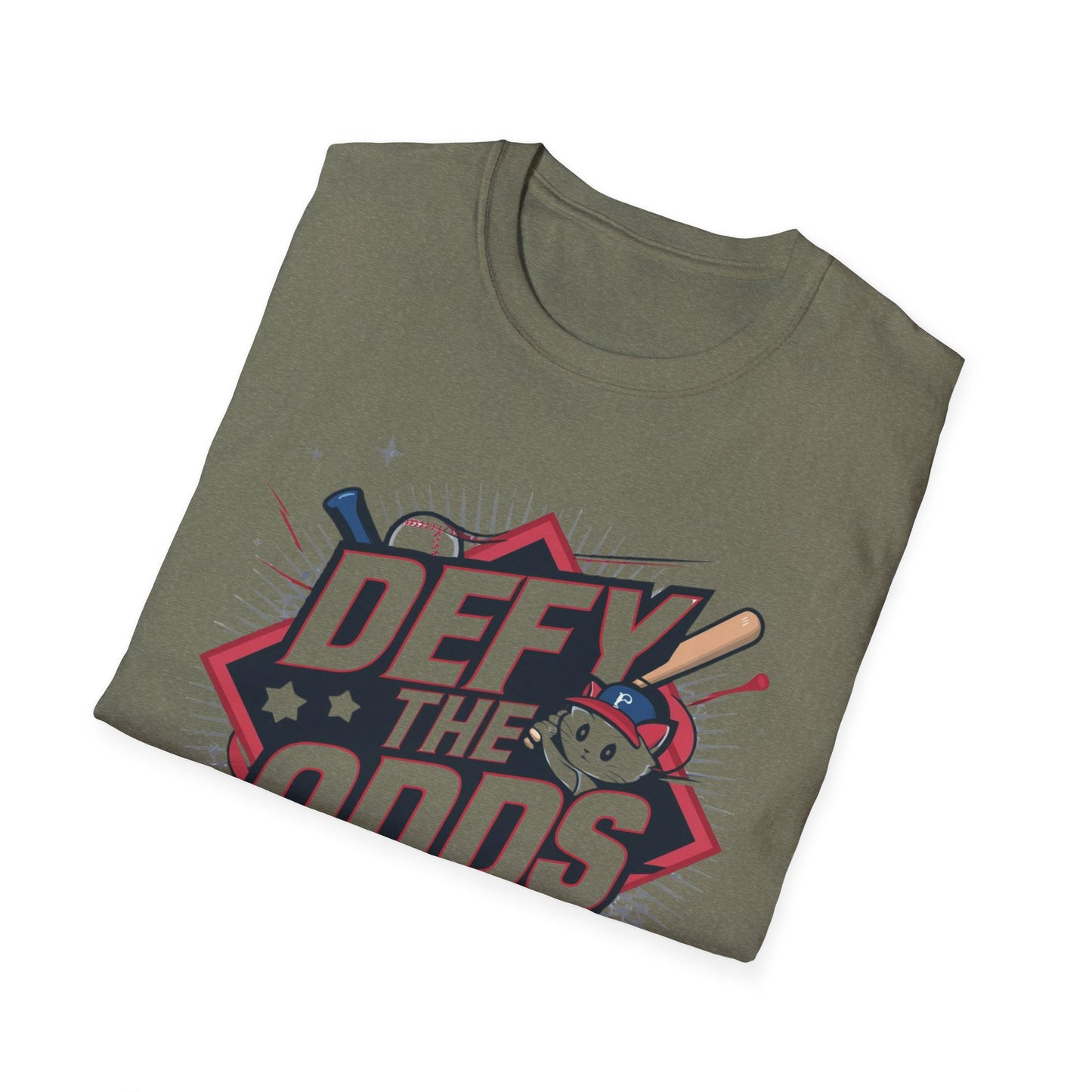 Defy The Odds Cotton Men Tshirt