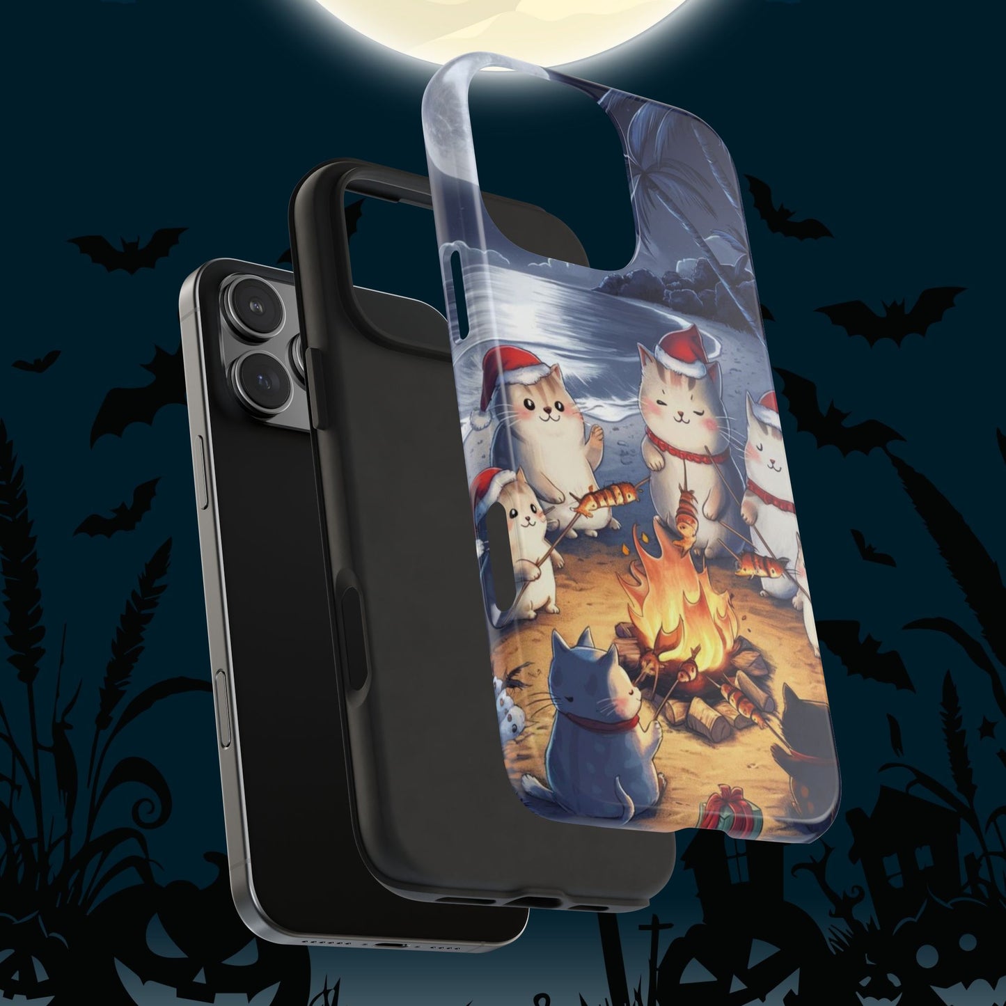 Meowmas Magic Tough Case