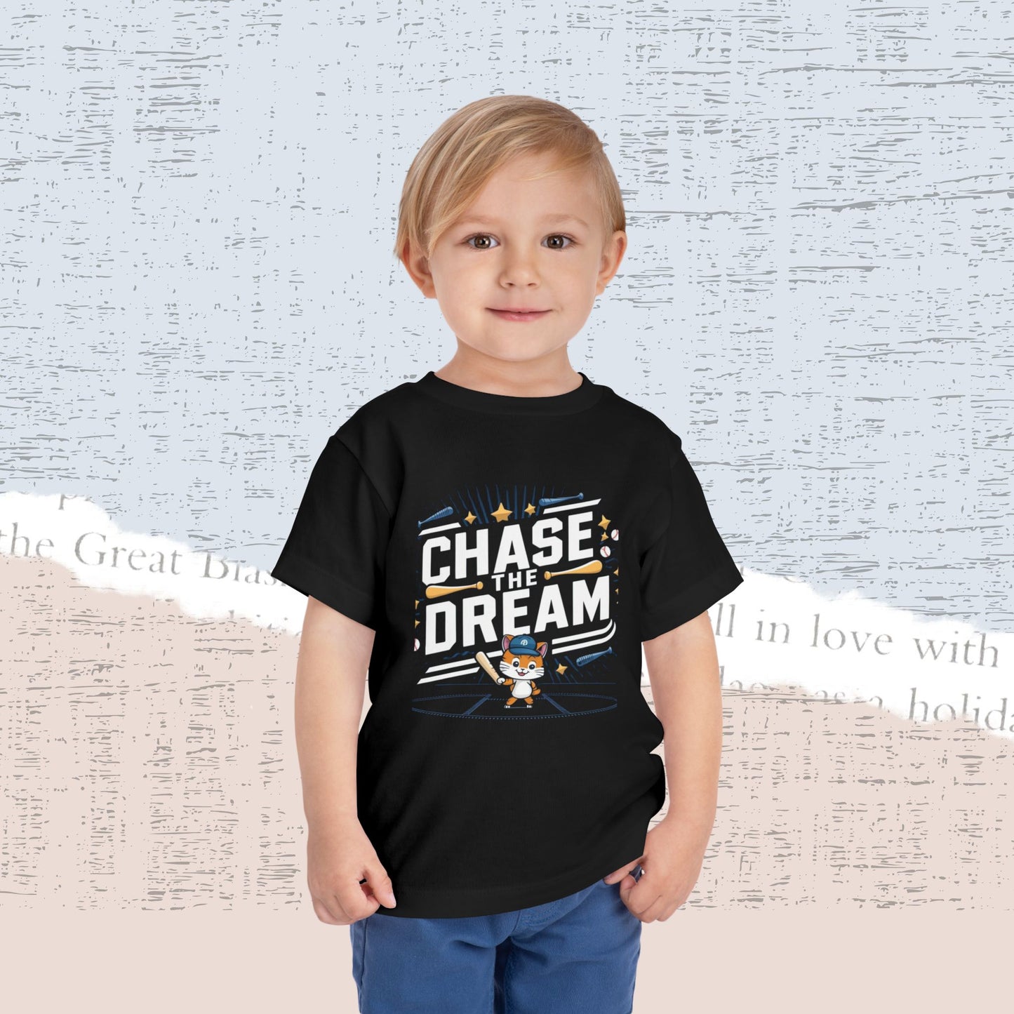 Chase The Dream Toddler Cotton T-Shirt