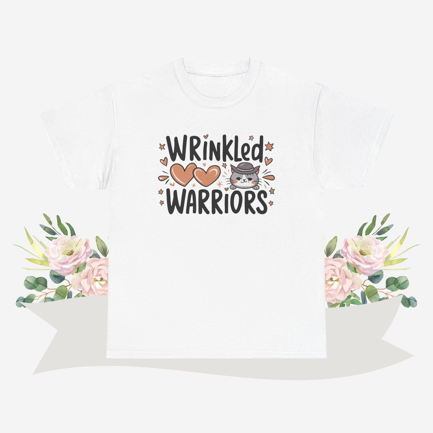 Wrinkle Warrior Grandma Cotton Tshirt