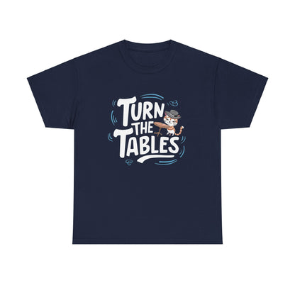 Turn  The Table Idiom Cotton T-Shirt