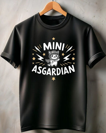 Mini Asgardian Cotton Crew Neck Men Tshirt