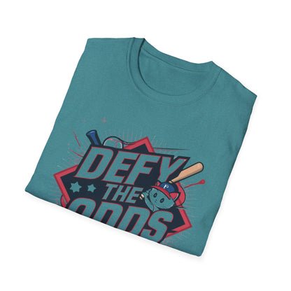 Defy The Odds Cotton Men Tshirt