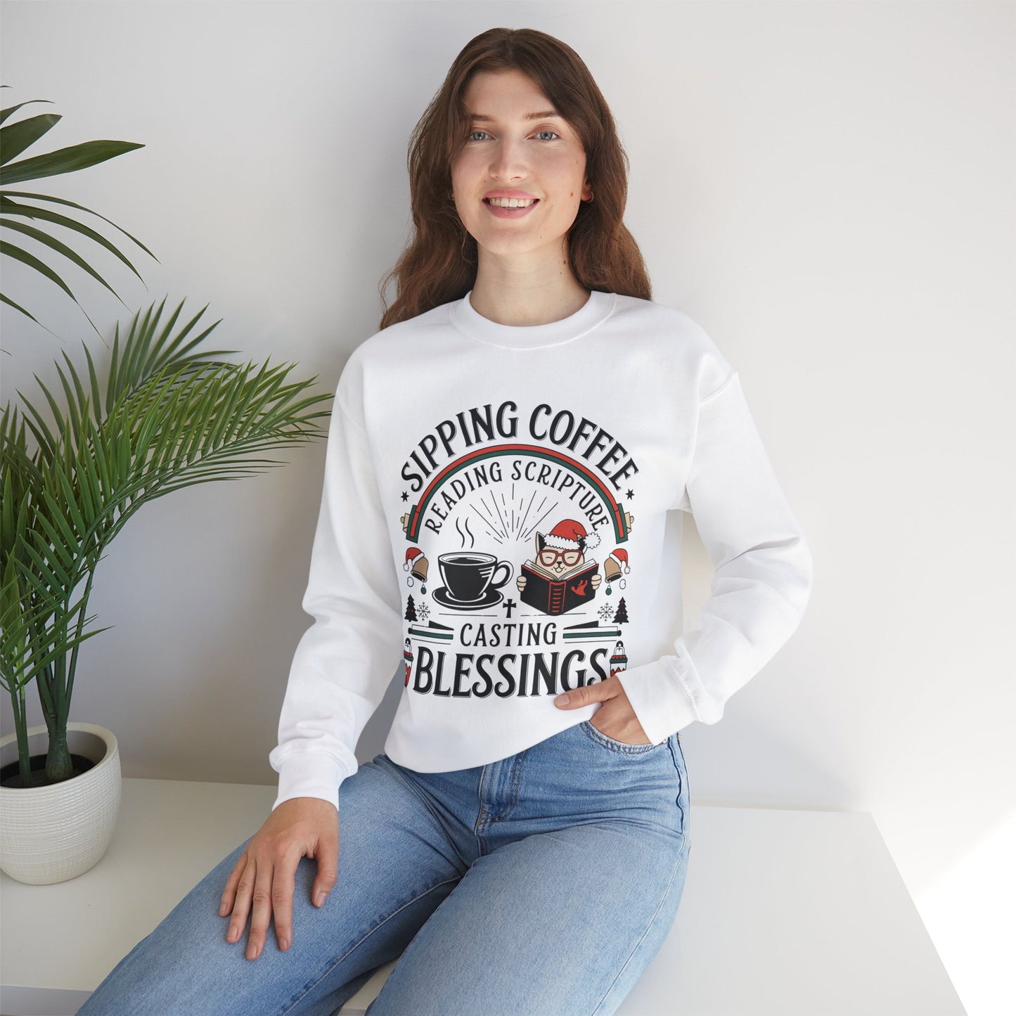 Sipping Grace Ultra Cotton Sweatshirt