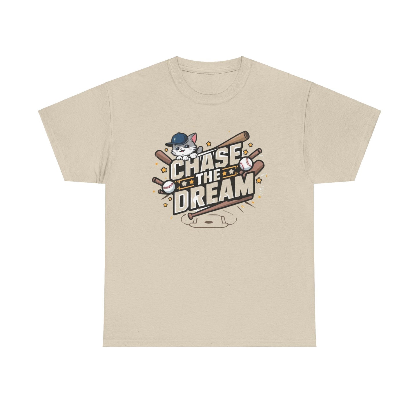 Chase Your Dream Baseball Cotton T-Shirt