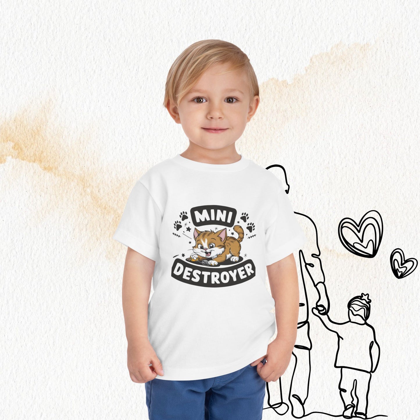 Mini Destroyer Toddler Cotton Kids T-Shirt