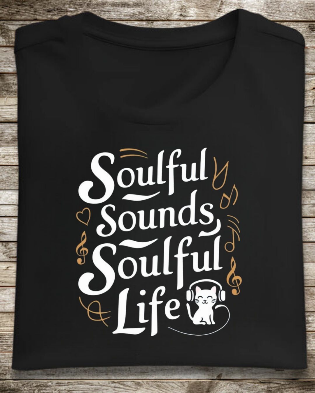 Soulful Sound Soulful Life Cotton Men Tshirt