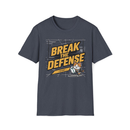 Break The Defence Crew Neck Cotton Men Tshirt