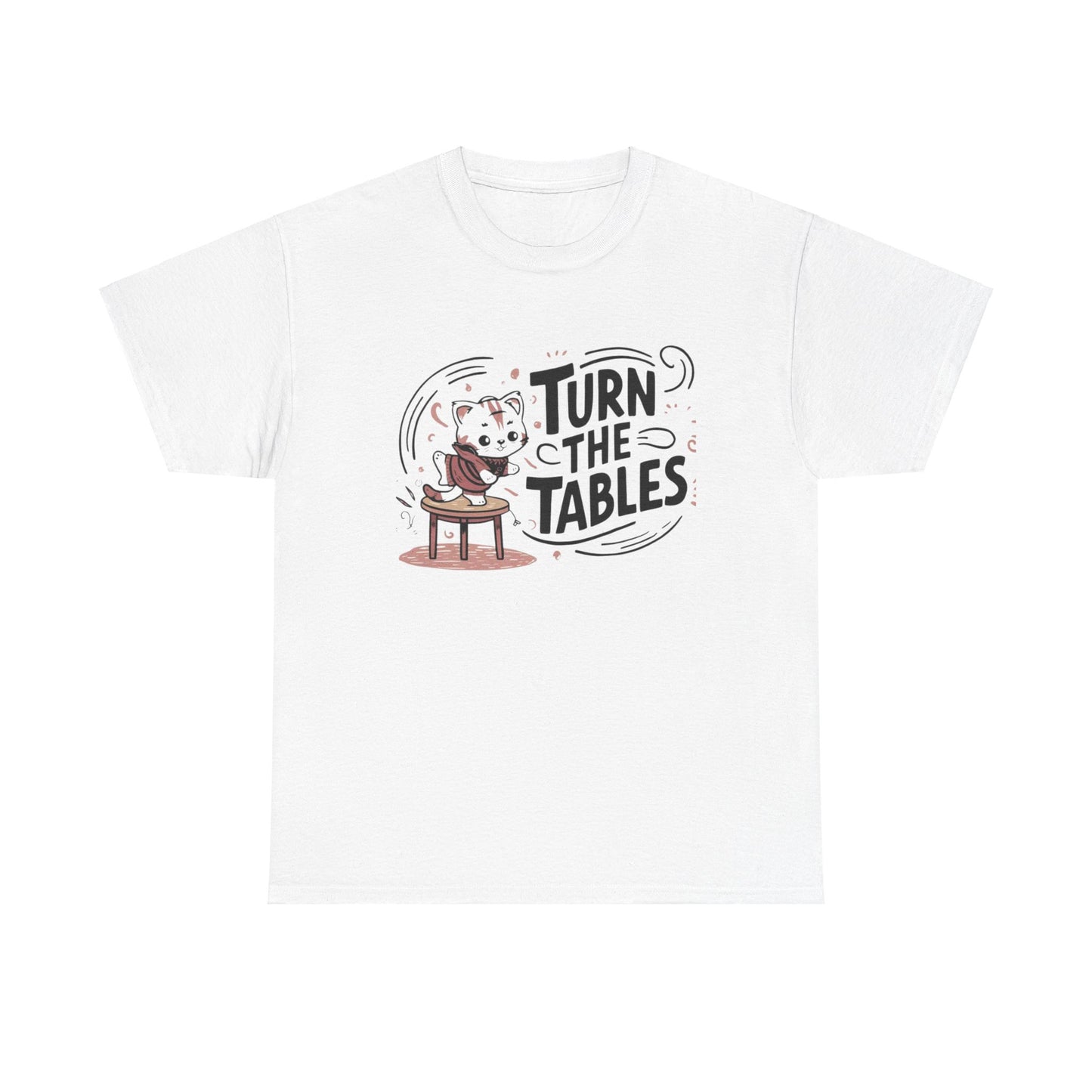 Turn The Table Idiom Cotton T-Shirt