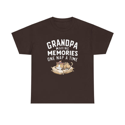 Grandma Having Memory One Nap A Time Cotton Tshirt