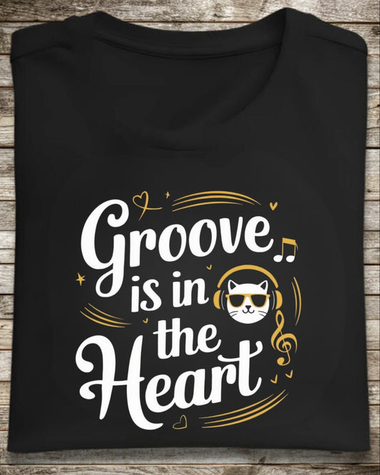 Groove In The Heart Cotton T-Shirt