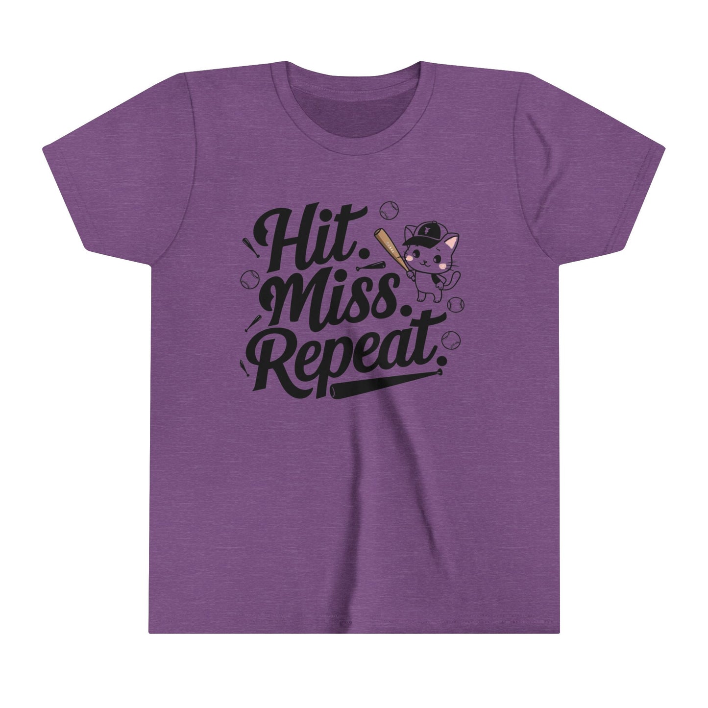 Hit Miss Repeat Youth Heavy Cotton T-Shirt