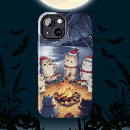 Meowmas Magic Tough Case