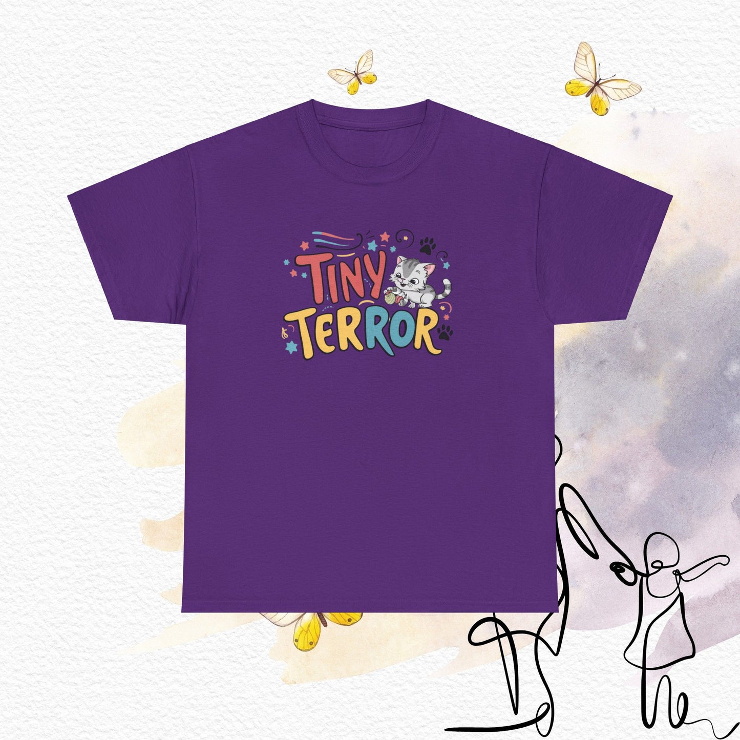 Tiny Terror Cotton T-Shirt