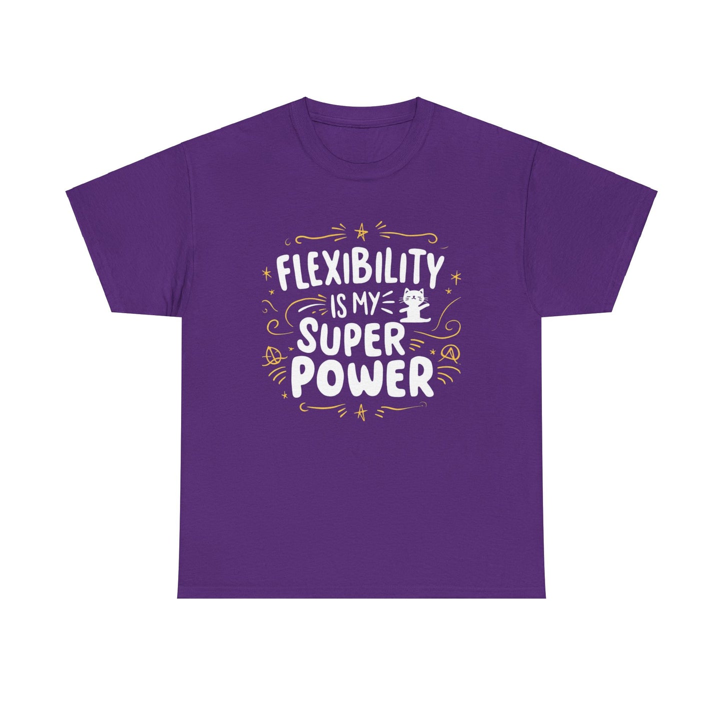 Flexibility Is My Superpower Cotton T-Shirt