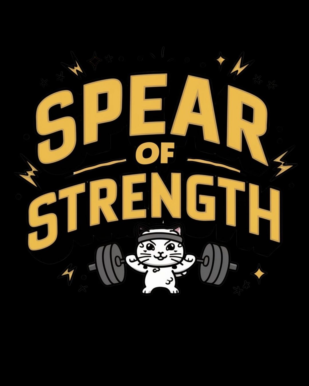 Spear of Strength Cotton Men Tshirt