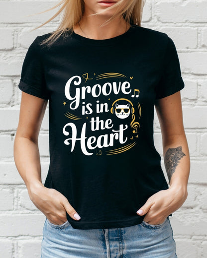 Groove In The Heart Cotton T-Shirt