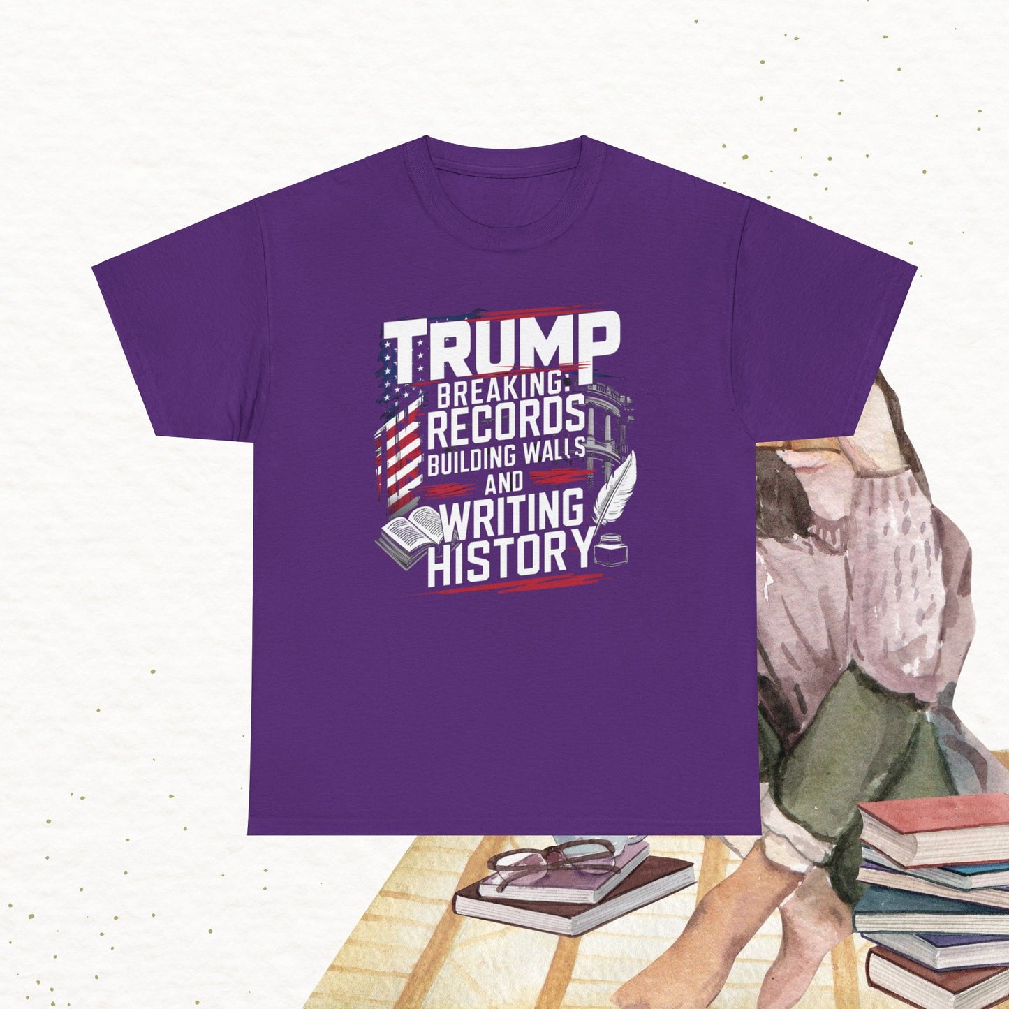 Trump Journey Cotton Tshirt