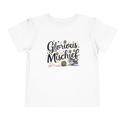 Glorious Mischief Toddler  Cotton T-Shirt