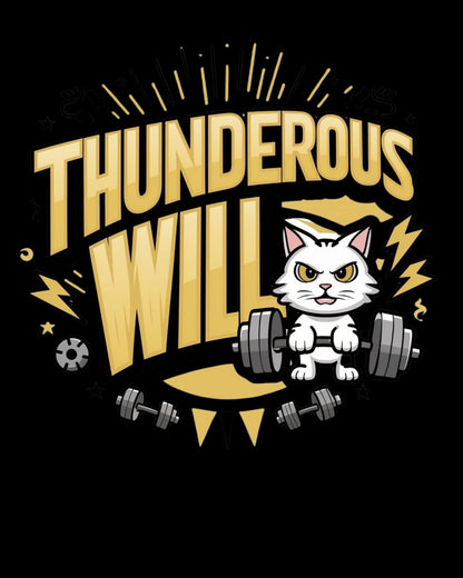 Thunderous Will Cotton Men Tshirt