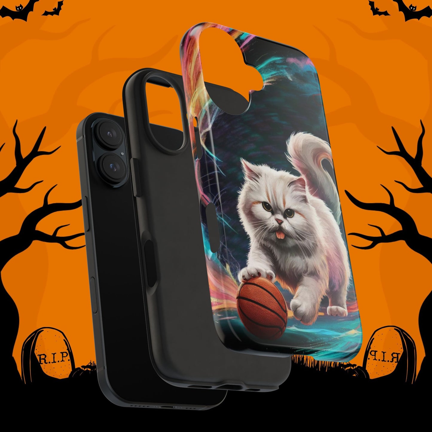 Meowble Dribble Tough Case