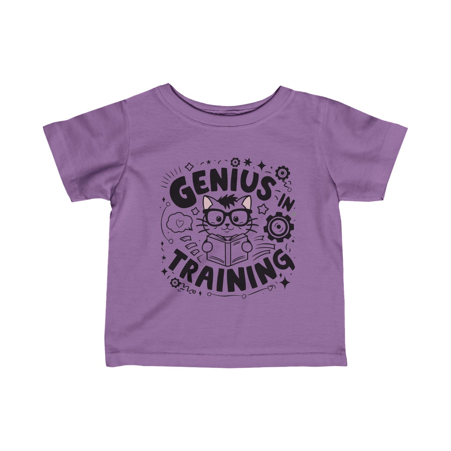 Genius In Training Infant  Cotton T-Shirt