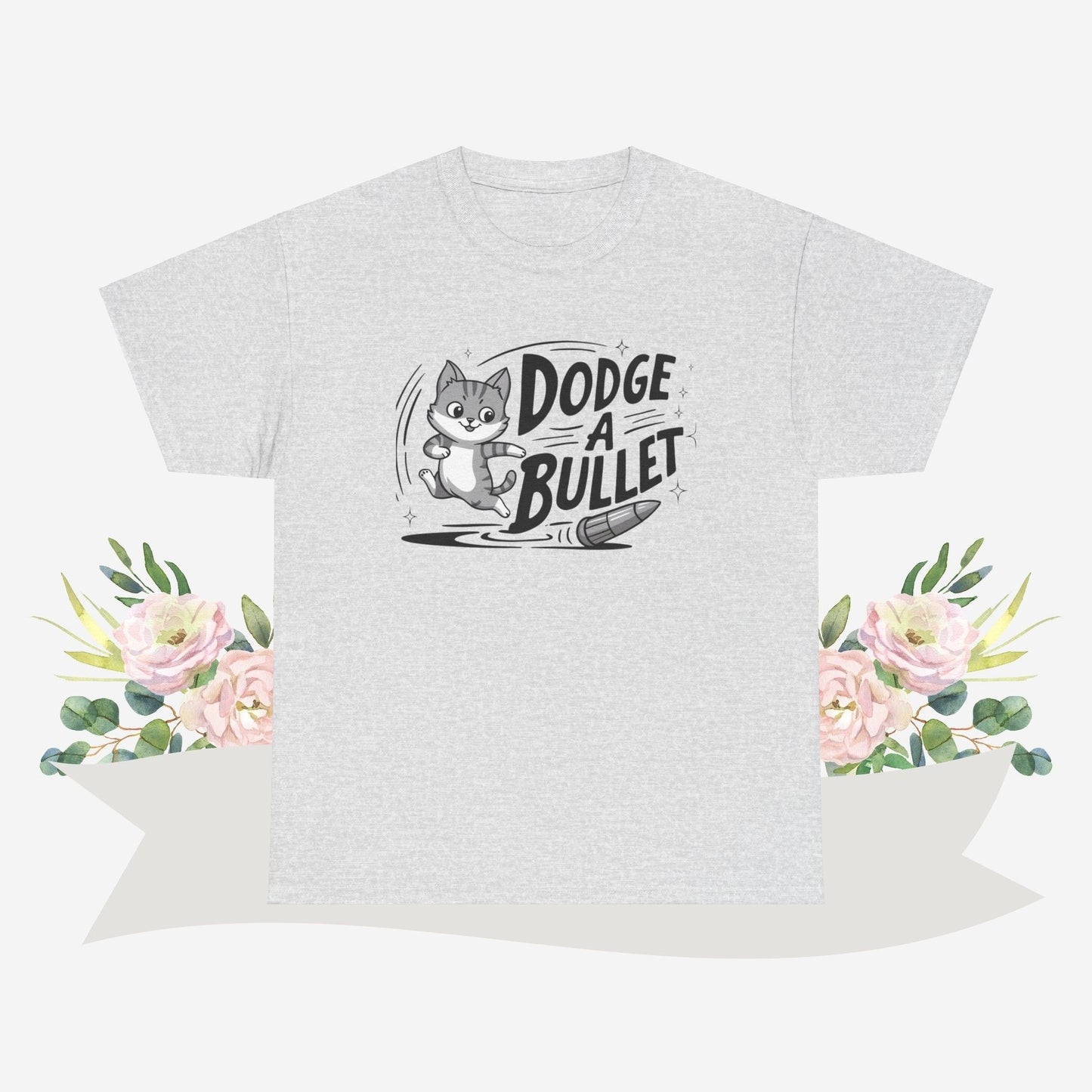 Dodge A Bullet Idiom Cotton Tshirt