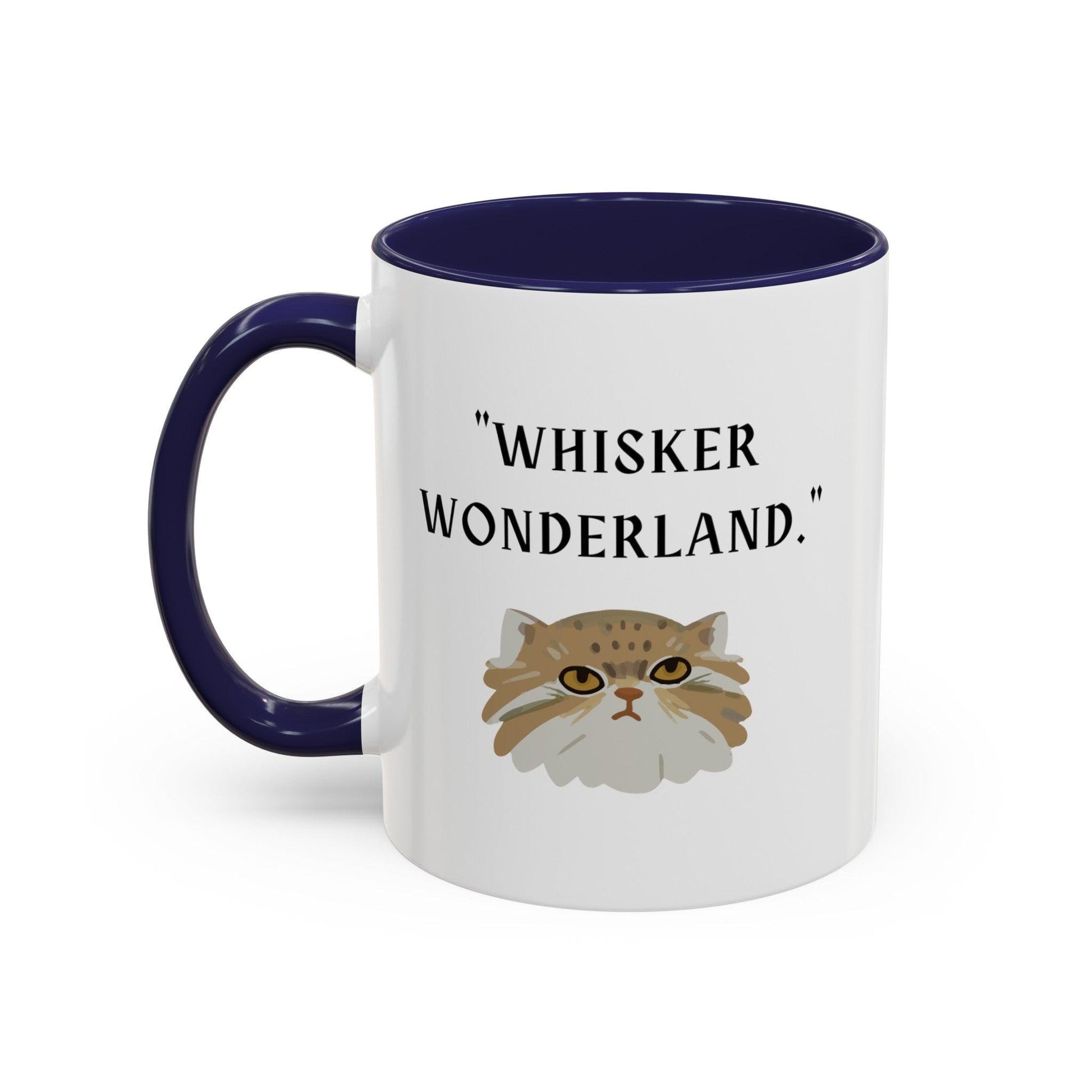 Billien Whisker Wonderland Printify 11 oz 11oz accent mug Coffee Mugs Holiday Picks Home & Living Kitchen Mugs Spring Essentials two tone White base