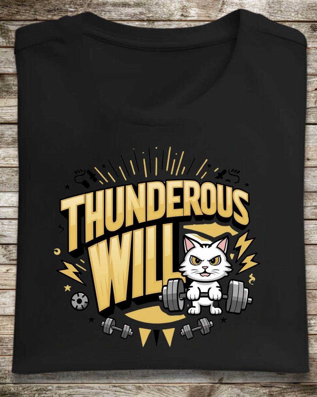 Thunderous Will Cotton Men Tshirt