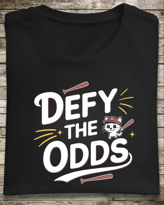 Defy The Odd Baseball Crew Neck Tee