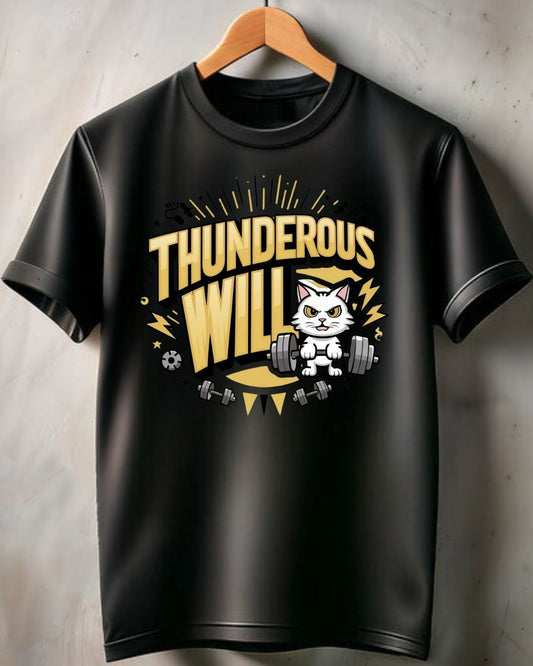 Thunderous Will Cotton Men Tshirt