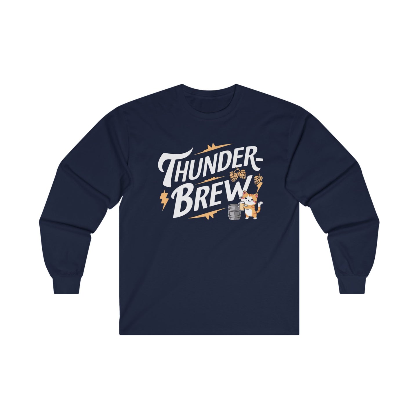 Thunder Brew  Cotton Long Sleeve Tshirt