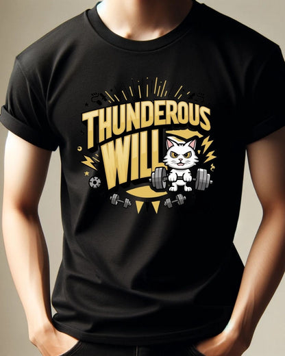 Thunderous Will Cotton Men Tshirt