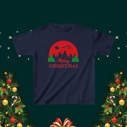 Christmas Joy kid Heavy Cotton Tshirt