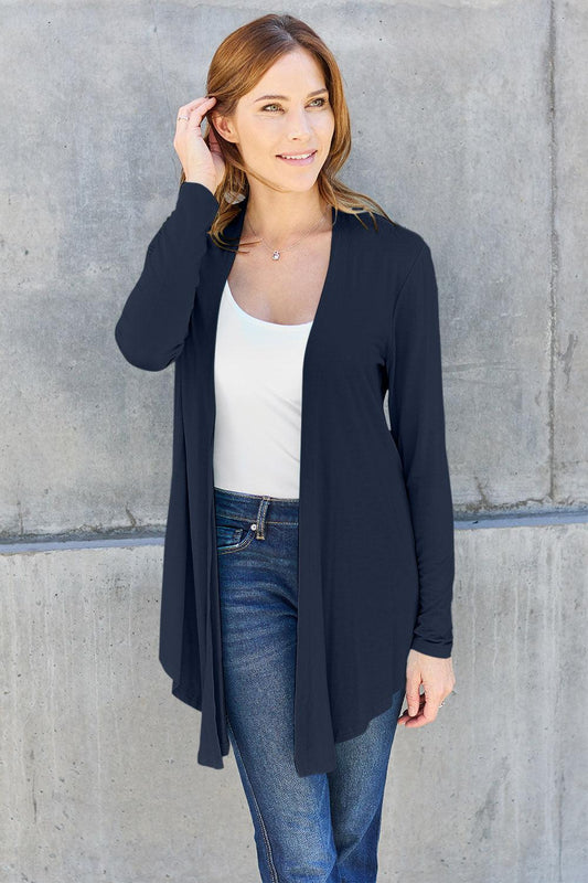 Long Sleeve Open Front Cardigan